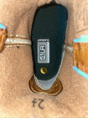New Kids Brown Ariat Cowboy Boots. 32628 Y 2.5 2 1/2 M. 23-137