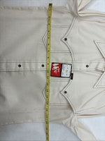 New Women’s Lee Tan Long Sleeve Western Pearl Snap Size 11 YY-91 
