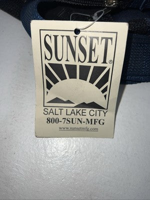 New Sunset Navy Saddle Pad Carry Bag #X058 PP-28