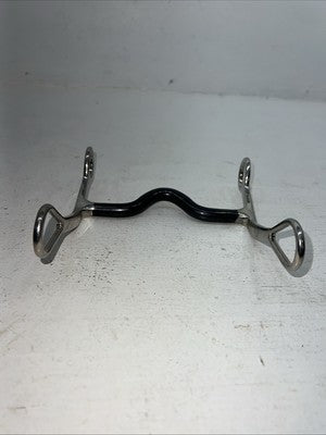 New Ride On 5 1/2” Curb Bit Medium Port Sweet Iron #25-5590 T-505