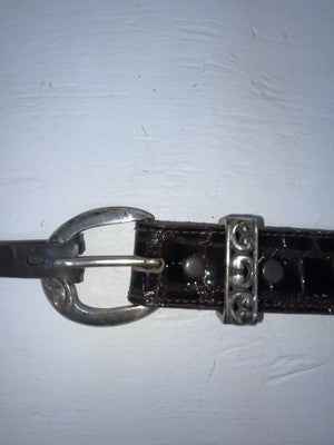 New Brown Genuine Leather Nocona Hinge 32” Belt #416 JJ-117