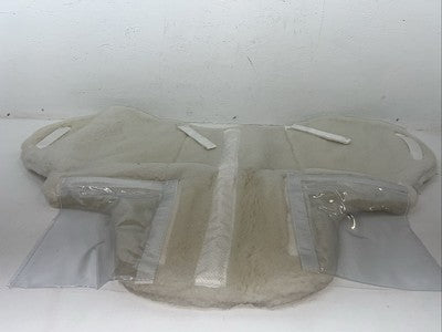 New Tough 1 White Fleece English Saddle Seat Cover #30-907 PP-19