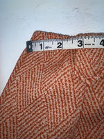 New Vintage Oranges Checkered Panhandle Slim Polyester Pants #1212 ZZ-79