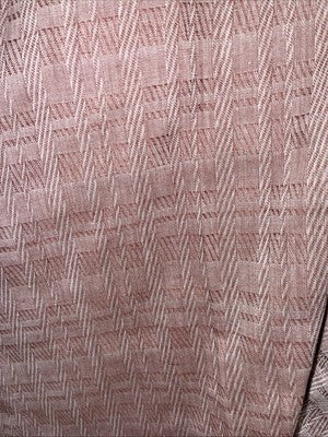 New Men’s Karman Pink Designed Short Sleeve Pearl Snap 14.5 Small AA-90