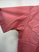 New Men’s Panhandle Slim Pink Short Sleeve Pearl Snap 16 X 35 Large M-94