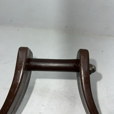 New Brown Plastic With Leather Stirrups FF-6