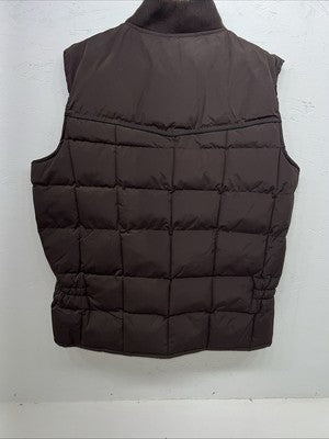 New Men Ely Cattleman Brown L  Puffer Vest #241120 LLL-45