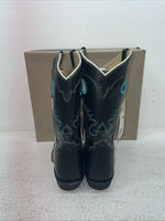 New Youth Black Smoky Mountain Cowboy Boots. 3343 Y 3.5 3 1/2. 22-37