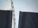 New Vintage Black Circle S Polyester Pants #CSP10 SS-1