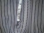 New Vintage Black And White Checkered Panhandle Slim Polyester Pants #8042 SS-53