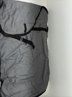 New SIMCO Gray 76” Turnout Horse Blanket #1401 PP-23