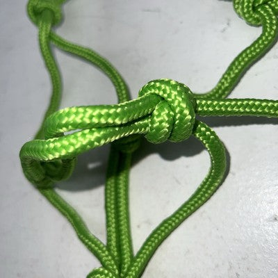 New Tough 1 Green Pony Poly Rope Halter #50-1000 G-508