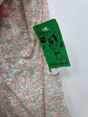 New Women’s Dickson Jenkins Floral Long Sleeve Button Up Size 36 YY-84
