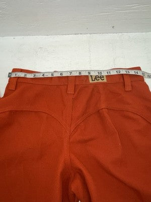New Vintage Orange Lee Polyester Pants #2621128 3A-102