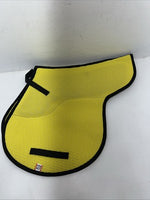 New Tough 1 Yellow Non-Slip English Saddle Pad #30-997 PP-8