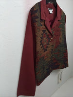 New Women’s Panhandle Slim Multicolor Jacket XL #7377 RR-12