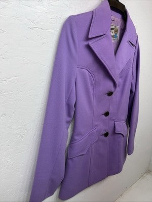 New Women’s Purple Pioneer Wear Long Show Jacket 10 #692 WW-11