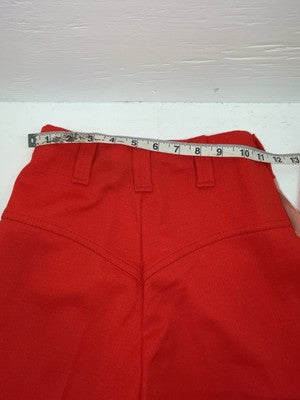 New Vintage Red Panhandle Slim Polyester Pants #791486 SS-64