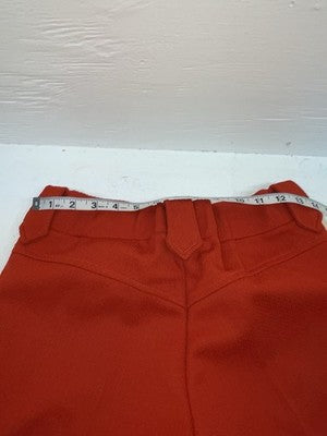 New Vintage Orange Panhandle Slim Polyester Pants #1215 ZZ-64