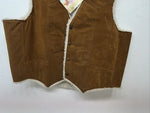 New Men’s Brown Steer Brand XXL Wool Vest WW-24