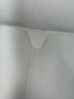 New White Wool English Saddle Seat Cover PP-20