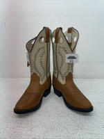 New Kids Brown Smoky Mountian Cowboy Boots. 3906 12.5 12 1/2. 23-25