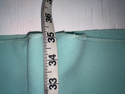 New Vintage Teal Panhandle Slim Polyester Pants #301 VV-85