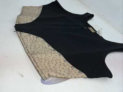 New Women’s Wrangler Black Tank top Vest XL #LM2728M WW-68
