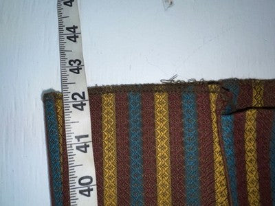 New Vintage Western Striped Prior Polyester Pants #1123 SS-69