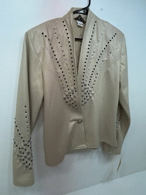 New Women’s Brown 1849 Authentic Ranchwear Long Sleeve Button Up Shirt M 3B-112