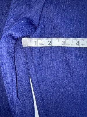 New Vintage Blue Panhandle Slim Polyester Pants ZZ-83