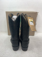 New Youth Black Smoky Mountain Cowboy Boots. 1083 Y 5. 24-134
