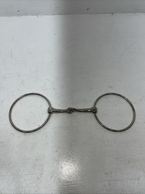 New Professionals Choice Large O Ring Snaffle 5” Mouth 5 1/2” Ring T-502