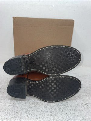 New Kids Brown Texas Brand Cowboy Boots. C 111 2 E E. 23-147