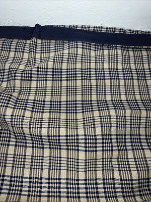 New Blue Plaid Turnout 84” Horse Blanket PP-21