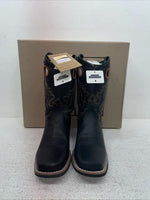 New Youth Black Smoky Mountain Cowboy Boots. 3242 Y 4. 2-171