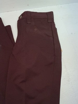 New Vintage Red Lee Polyester Pants #2004061 3A-77