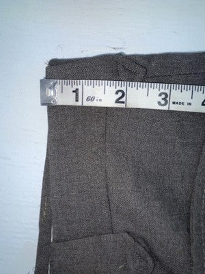 New Vintage Gray Circle S Polyester Pants #8542 3A-113