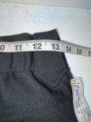 New Vintage Black Panhandle Slim Polyester Pants #12372 3A-5