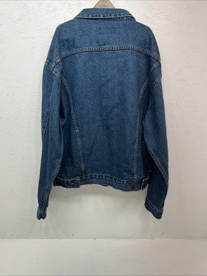 New Women’s ELY Outwear Blue Jean Jacket Large #241014 RR-11