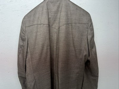 New Men’s Circle S Brown Suit Jacket 48R #25832 T-607