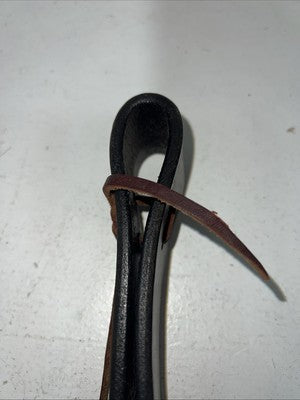 New Black Leather Off Billet EE-32