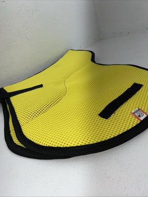 New Tough 1 Yellow Non-Slip English Saddle Pad #30-997 PP-8