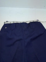 New Vintage Blue Panhandle Slim Polyester Pants ZZ-83