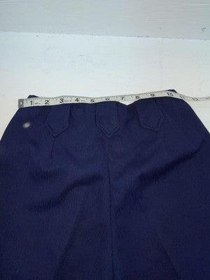 New Vintage Blue Panhandle Slim Polyester Pants ZZ-83