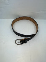 New Black Genuine Leather Tooled 28” Belt #WR602 Z-150