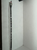 New Black Genuine Leather Blazin Roxx Silver Bling Cross XL Belt #N3510401 Z-66