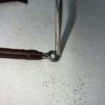 New Leather Scissor Hackamore AA-504