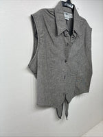 New Women’s Cowboy Threads Grey Shirt Sleeve Size Small KK-52