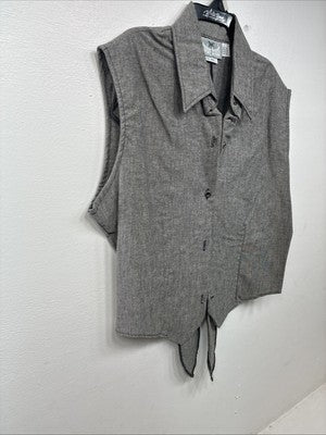 New Women’s Cowboy Threads Grey Shirt Sleeve Size Small KK-52